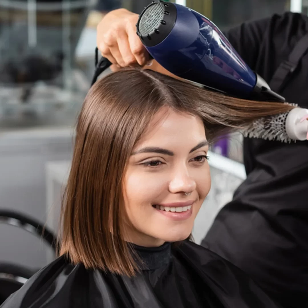 Highlight the convenience of having a professional hairstylist come to your home. Emphasize services like updos, blowouts, and special occasion hairstyles.